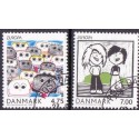 2006. Europamærker / CEPT, AFA nr. 1482-83, postfrisk  Stemplet FDC