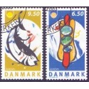2005. Europamærker / CEPT , AFA 1437-38, postfrisk Stemplet FDC