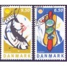2005. Europamærker / CEPT , AFA 1437-38, postfrisk Stemplet FDC