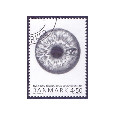 2005. Design udst. INDEX:2005, AFA 1443, postfrisk Stemplet FDC