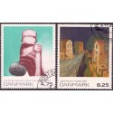 2007. Frimærkekunst, AFA nr. 1508-09, postfrisk  Stemplet FDC