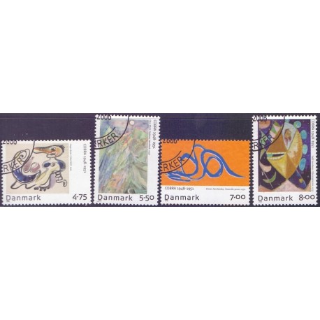 2006. Cobra-malere, AFA nr. 1484-87, postfrisk   Stemplet FDC