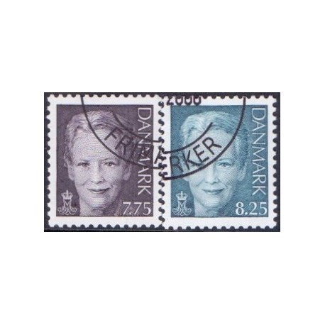 2006. Suppleringsværdier, AFA nr. 1488-89, postfrisk   Stemplet FDC