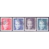 2008. Dr. Margrethe, suppleringsværdi, AFA nr. 1522-25, postfrisk   Stemplet FDC