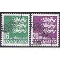 2008. Suppleringsværdier, AFA nr. 1531-32, postfrisk   Stemplet FDC