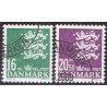 2008. Suppleringsværdier, AFA nr. 1531-32, postfrisk   Stemplet FDC