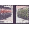 2008. Den Kongelige Livgarde, AFA nr. 1533-34, postfrisk  Stemplet FDC
