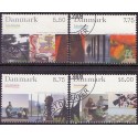 2008. Kunstmuseet Louisiana, AFA nr. 1539-42, postfrisk   Stemplet FDC