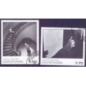 2008. Frimærkekunst, AFA nr. 1554-55, postfrisk   Stemplet FDC