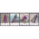 2009. Danmarks natur, AFA nr. 1571-74, postfrisk   Stemplet FDC