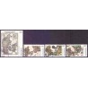 2009. Gamle Danmarkskort, AFA nr. 1585-88, postfrisk  Stemplet FDC
