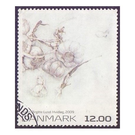 2009. Frimærkekunst, AFA nr. 1594, postfrisk   Stemplet FDC