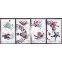 2009. Leg i sneen, AFA nr. 1595E-98E, postfrisk  Stemplet FDC