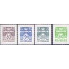 2010. Suppleringsværdier. AFA nr. 1445E-1447E, 1530E,  postfrisk   Stemplet FDC