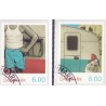 2011. Campingliv. AFA nr. 1652E-53E,  postfrisk   Stemplet FDC