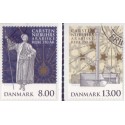 2011. Carsten Niebuhrs rejse. AFA nr. 1660-61,  postfrisk   Stemplet FDC