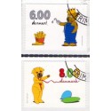 2011. Børne-tv. AFA nr. 1668-69,  postfrisk  Stemplet FDC