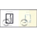 2011. Mode. AFA nr. 1673, i  postfrisk miniark   Stemplet FDC