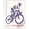 2011. VM i landevejscykling. AFA nr. 1674,  postfrisk   Stemplet FDC