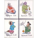 2011. Vintereventyr. AFA nr. 1682-85,  postfrisk   Stemplet FDC