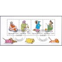 2011. Vintereventyr. AFA nr. 1686A, i postfrisk miniark Stemplet FDC