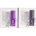 2012. Dr. Margrethe. Dagligmærker. AFA nr. 1687-88,  postfrisk    Stemplet FDC
