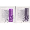 2012. Dr. Margrethe. Dagligmærker. AFA nr. 1687-88,  postfrisk    Stemplet FDC