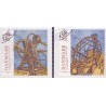 2012. Astronomi. AFA nr. 1692-93,  postfrisk    Stemplet FDC
