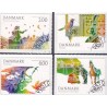 2012. H.C. Andersen. AFA nr. 1710-13,  postfrisk  Stemplet FDC