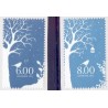 2012. Vinter. AFA nr. 1721a-22a,  fra hæfter, postfrisk   Stemplet FDC