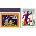 2013. Børne-Tv. AFA nr. 1735-36,  postfrisk   Stemplet FDC