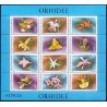 Orkidéer. Rumania. 1988. to miniark AFA nr. 4334-4335 **