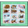 Flora og fauna. Rumania. 1987. i to miniark AFA nr. 4259-4260 **