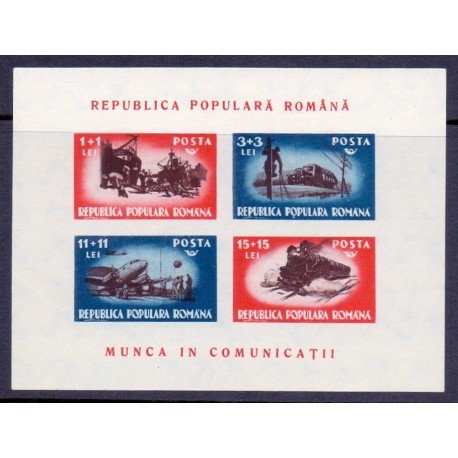 Transport. Rumania. 1948.  AFA nr. 1141-1148 **