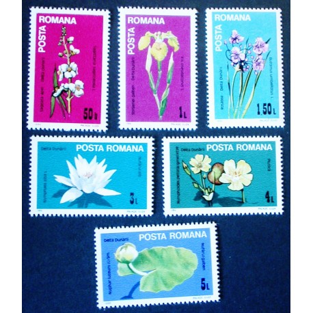 Blomster. Rumania. 1984. AFA nr. 3962-67 **