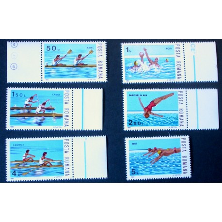 Sport. Rumania. 1983.  AFA nr. 3918-23 **