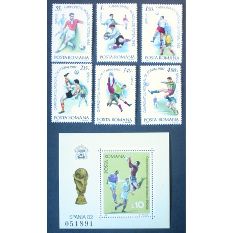 Sport. Rumania. 1982.  AFA nr. 3776-81 **