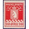 Grønland/Greenland 1915. 20 Øre. Rød. AFA nr.9. postfrisk stemplet