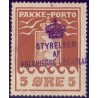 Grønland/Greenland 1915 5 Øre. Brun Kartonpapir. AFA nr.6I. postfrisk stemplet
