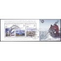 2008. 45,00 Kr. Videnskab IV, i miniark. AFA nr. 522 postfrisk stemplet
