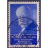 1936. 30+10 Øre. LUX -Stemplet AFA nr. 175