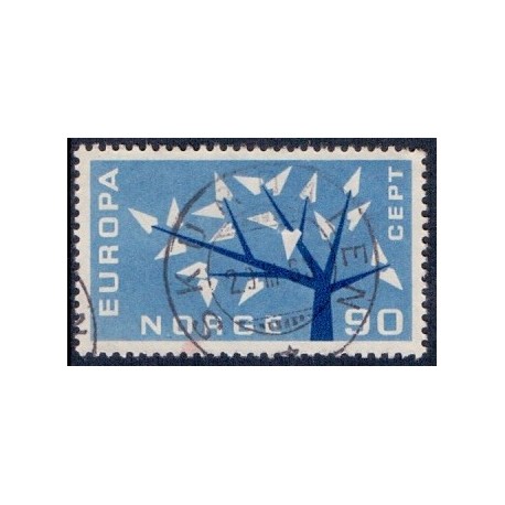 1962. 90 Øre. LUX -Stemplet AFA nr. 491