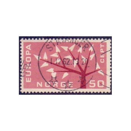 1962. 50 Øre. LUX -Stemplet AFA nr. 490
