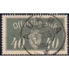 1933. 40 Øre. Tjenste LUX -Stemplet AFA nr. 18