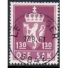 1976-82. 1,30 Kr.. Tjenste LUX -Stemplet AFA nr. 112