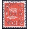1973. 100 Øre. LUX -Stemplet AFA nr. 670