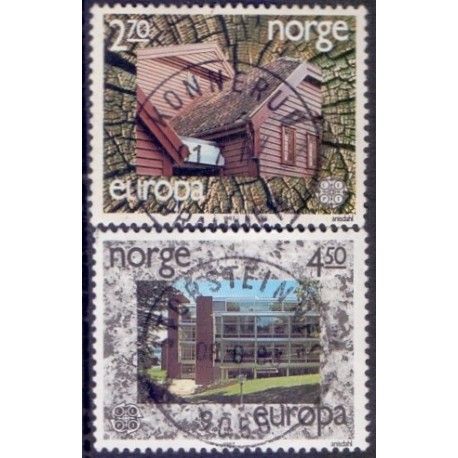 1987. 2,70-4,50 Kr. LUX -Stemplet AFA nr. 967-68