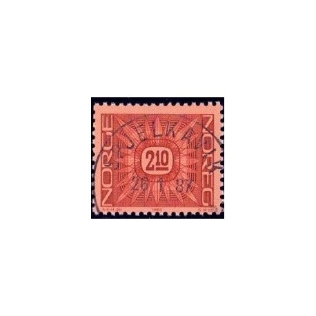 1986. 2,10Kr. LUX -Stemplet AFA nr. 947