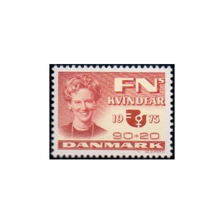 1975. FNs kvindeår. AFA nr. 584x postfrisk