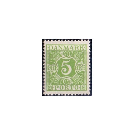 Danmark Portomærke 1930 AFA nr. 20 **/MNH stemplet/used